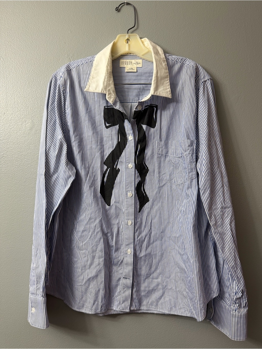 Kate Spade Broome Street Blouse button down shirt xxl - Picture 1 of 7